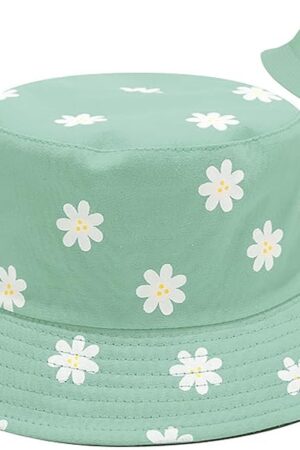 Aesthetic Reversible Bucket Hat | Beach Sun Hat for Men & Women
