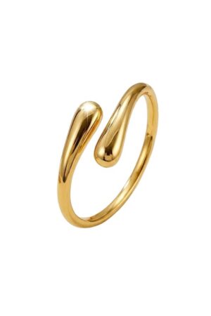 Women’s Gold Plated Chunky Twist Cuff Bracelet