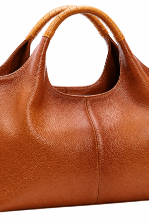 Genuine Leather Shoulder Bag for Women | Designer Crossbody Satchel Tote